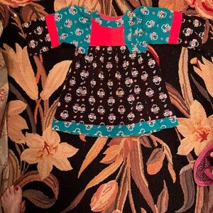 Toddler Mousefeathers corduroy dress  size 3